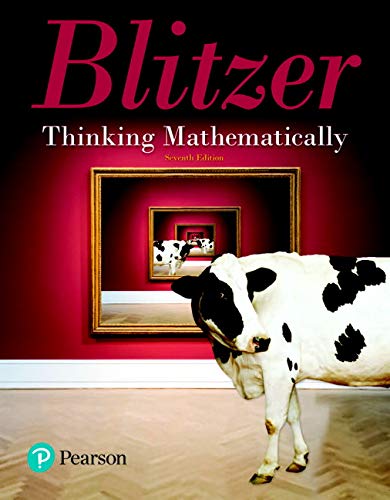 Book Cover Thinking Mathematically