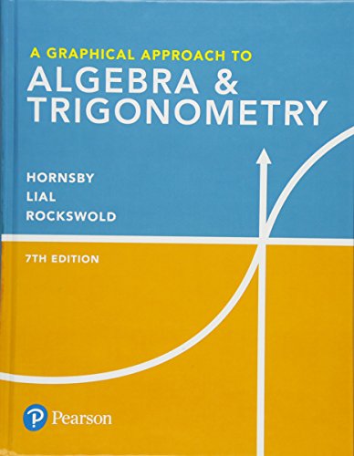 Book Cover Graphical Approach to Algebra & Trigonometry, A