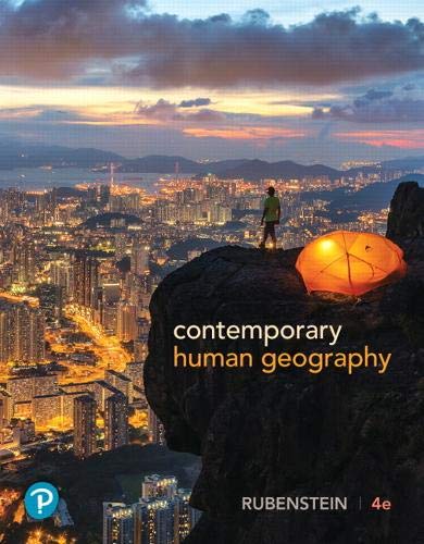 Book Cover Contemporary Human Geography (4th Edition)