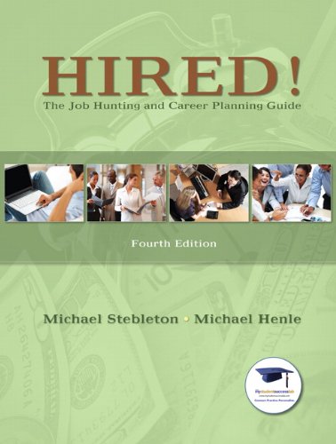 Book Cover Hired! The Job Hunting and Career Planning Guide (4th Edition)