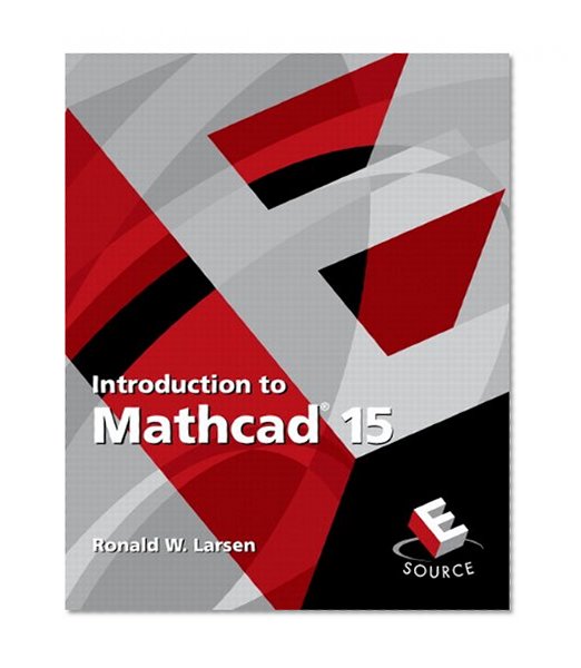 Book Cover Introduction to Mathcad 15 (3rd Edition)
