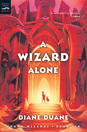 Book Cover A Wizard Alone (Young Wizards Series, 6)