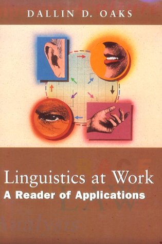 Book Cover Linguistics at Work: A Reader of Applications