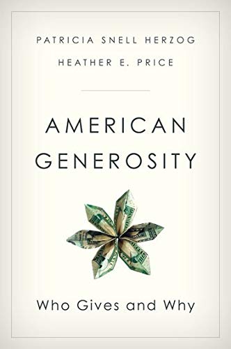 Book Cover American Generosity: Who Gives and Why