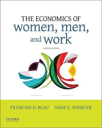 Book Cover The Economics of Women, Men, and Work