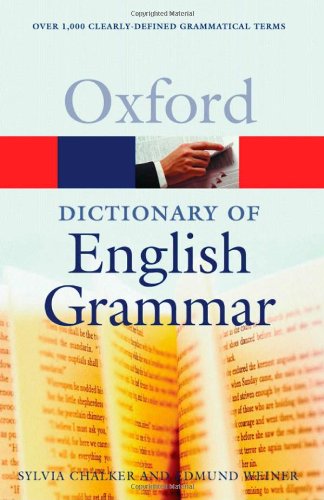 Book Cover The Oxford Dictionary of English Grammar (Oxford Paperback Reference)