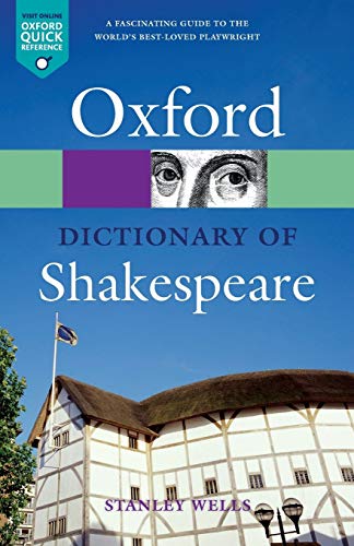 Book Cover A Dictionary of Shakespeare (Oxford Quick Reference)