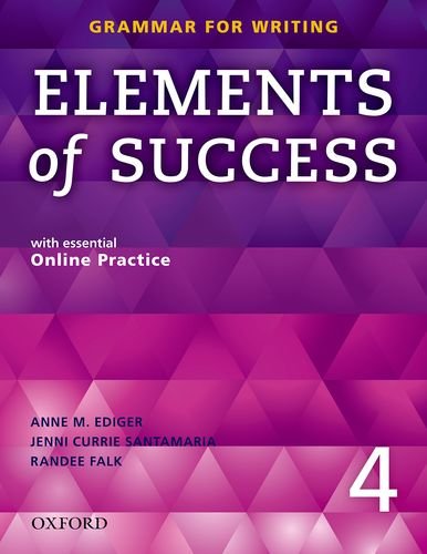 Book Cover Elements of Success Level 4 Student book (Grammar for Wwiting)