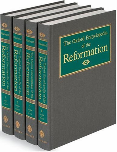 Book Cover The Oxford Encyclopedia of the Reformation