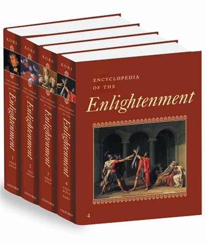 Book Cover Encyclopedia of the Enlightenment (4 vol. set)