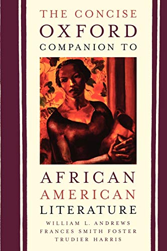 Book Cover The Concise Oxford Companion to African American Literature