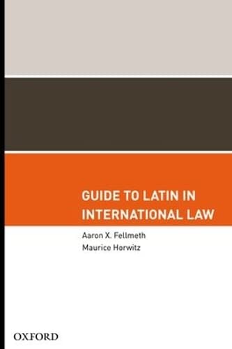 Book Cover Guide to Latin in International Law