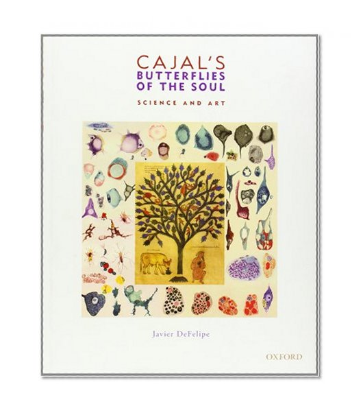 Book Cover Cajal's Butterflies of the Soul: Science and Art