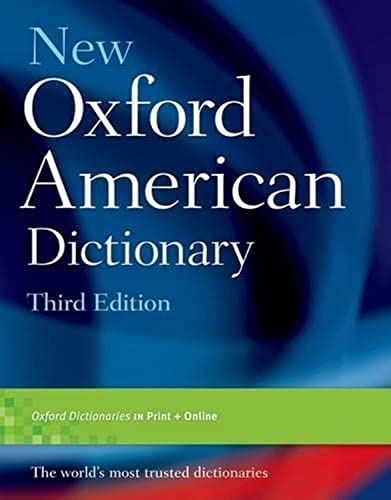 Book Cover New Oxford American Dictionary, Third Edition