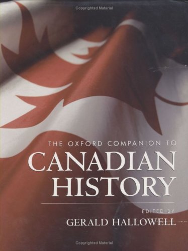 Book Cover The Oxford Companion to Canadian History