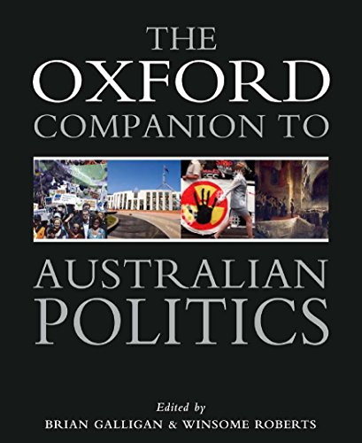 Book Cover Oxford Companion to Australian Politics (Oxford Companions)