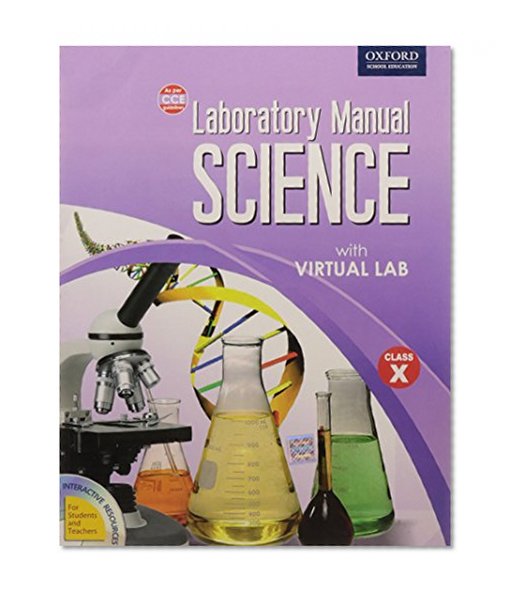 Book Cover LABORATORY MANUAL FOR SCIENCE WITH VIRTUAL LAB, CLASS 10