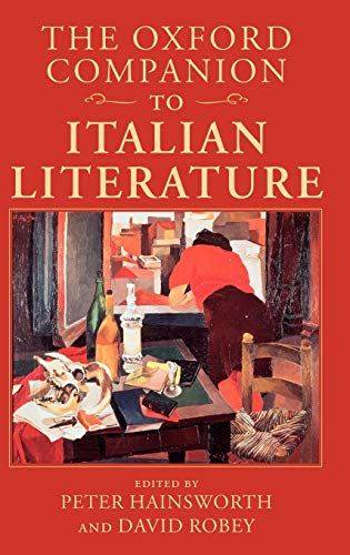 Book Cover The Oxford Companion to Italian Literature (Oxford Companions)