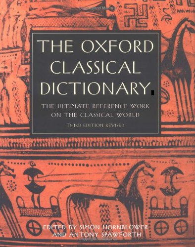 Book Cover The Oxford Classical Dictionary