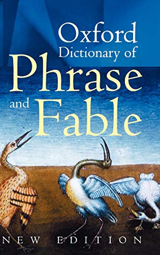 Book Cover Oxford Dictionary of Phrase and Fable