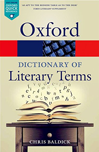Book Cover The Oxford Dictionary of Literary Terms (Oxford Quick Reference)