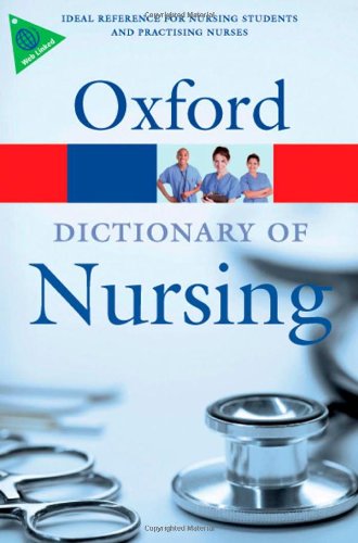 Book Cover A Dictionary of Nursing