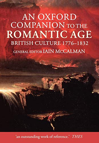 Book Cover An Oxford Companion to The Romantic Age: British Culture 1776-1832