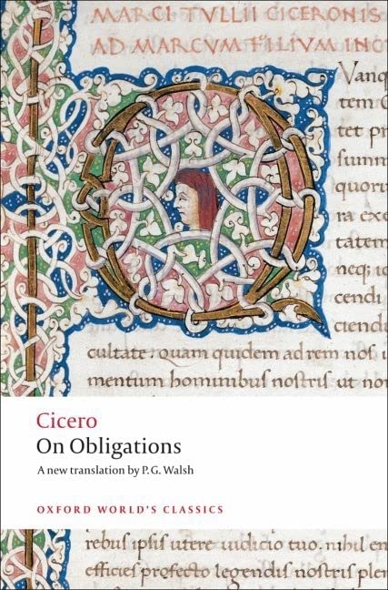 Book Cover On Obligations: De Officiis (Oxford World's Classics)