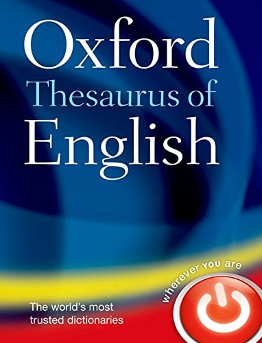 Book Cover Oxford Thesaurus of English (DivisiÃ³n Academic) (Spanish Edition)