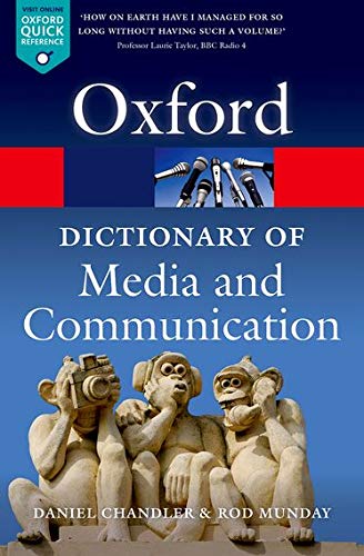 Book Cover A Dictionary of Media and Communication (Oxford Quick Reference)