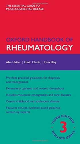 Book Cover Oxford Handbook of Rheumatology (Oxford Medical Handbooks)