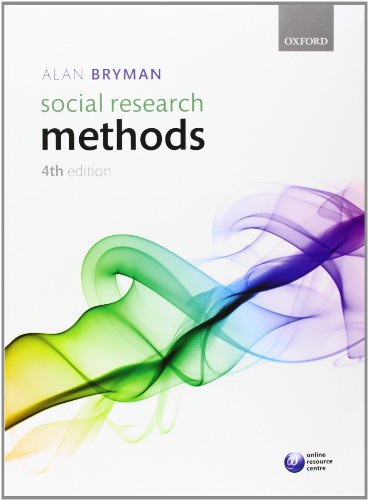 Book Cover Social Research Methods, 4th Edition