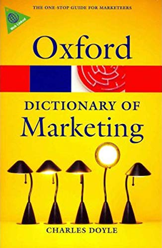 Book Cover A Dictionary of Marketing (Oxford Quick Reference)