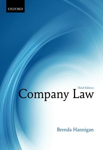 Book Cover Company Law
