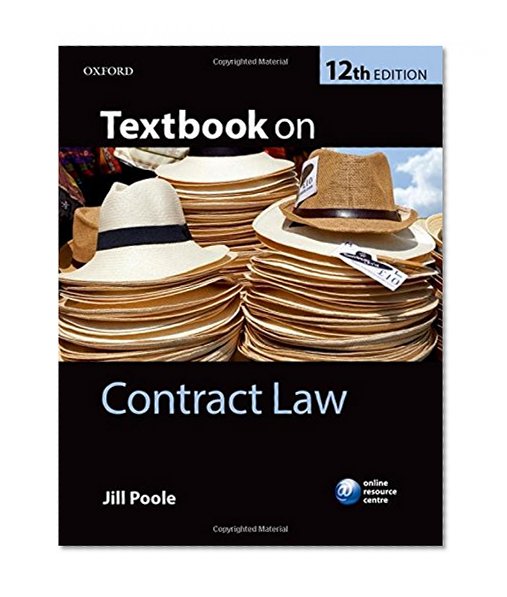 Book Cover Textbook on Contract Law
