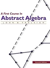 Book Cover A First Course in Abstract Algebra, 7th Edition