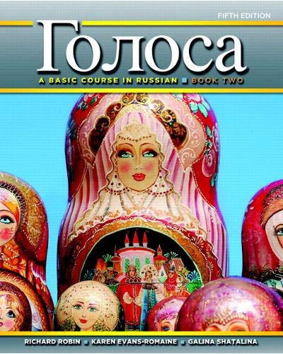Book Cover Golosa: A Basic Course in Russian, Book Two (5th Edition)