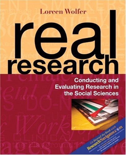 Book Cover Real Research: Conducting and Evaluating Research in the Social Sciences