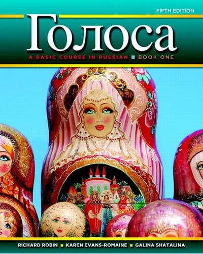 Book Cover Golosa: A Basic Course in Russian, Book One