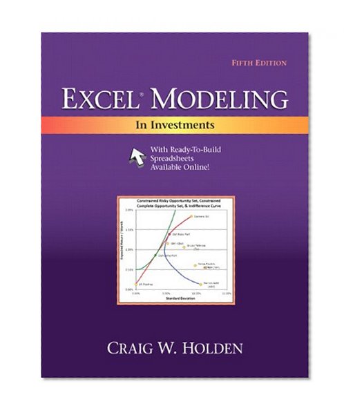 Book Cover Excel Modeling in Investments (5th Edition)