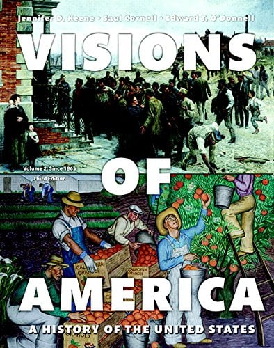 Book Cover Visions of America: A History of the United States, Volume Two (3rd Edition)