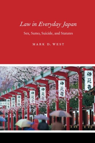 Book Cover Law in Everyday Japan: Sex, Sumo, Suicide, and Statutes