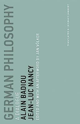 Book Cover German Philosophy: A Dialogue (Untimely Meditations)