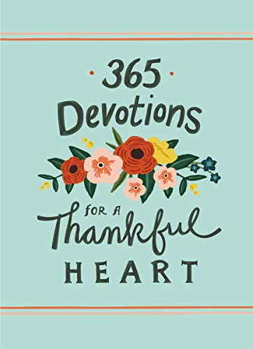 Book Cover 365 Devotions for a Thankful Heart
