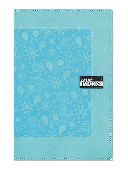 Book Cover NIV, True Images: The Bible for Teen Girls, Leathersoft, Turquoise
