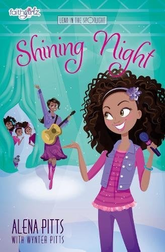 Book Cover Shining Night (Faithgirlz / Lena in the Spotlight)