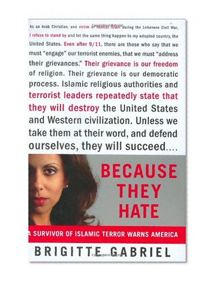 Book Cover Because They Hate: A Survivor of Islamic Terror Warns America