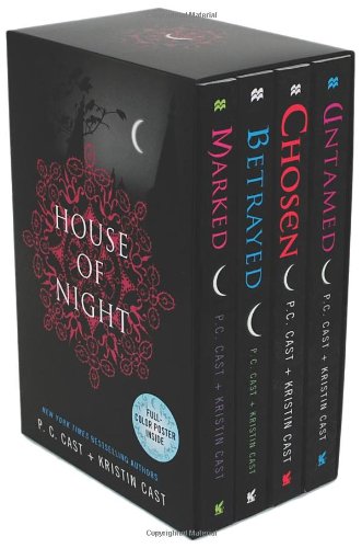 Book Cover House of Night, Books 1-4 (Marked / Betrayed / Chosen / Untamed)