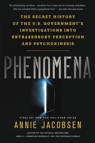 Book Cover Phenomena: The Secret History of the U.S. Government's Investigations into Extrasensory Perception and Psychokinesis
