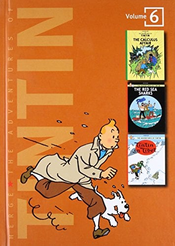 Book Cover The Adventures of Tintin, Vol. 6: The Calculus Affair / The Red Sea Sharks / Tintin in Tibet (3 Volumes in 1)